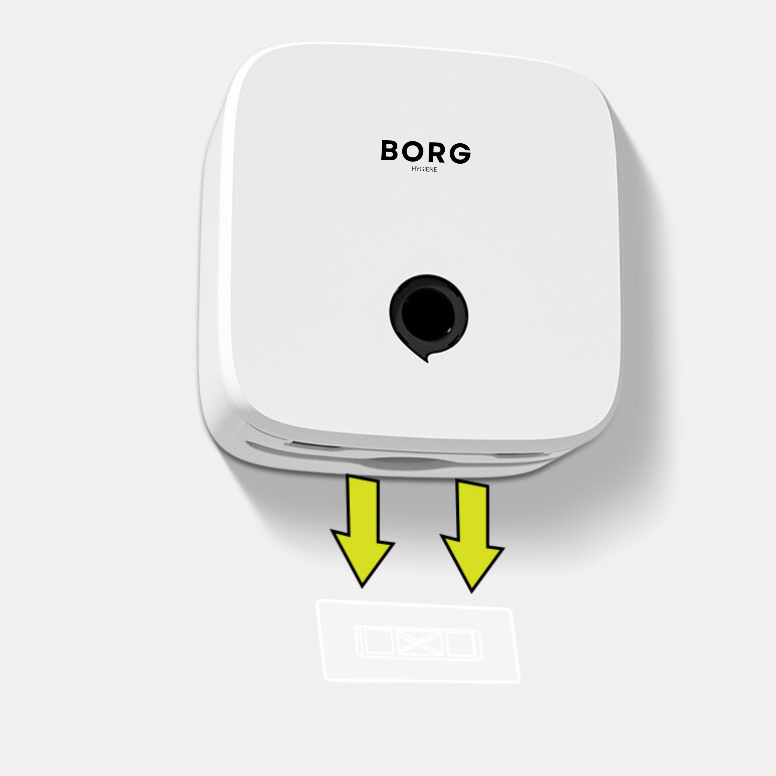 Dozownik do ręczników papierowych ZZ BORG RIVA biały 9 Dozownik do ręczników papierowych ZZ BORG RIVA biały - obrazek 9