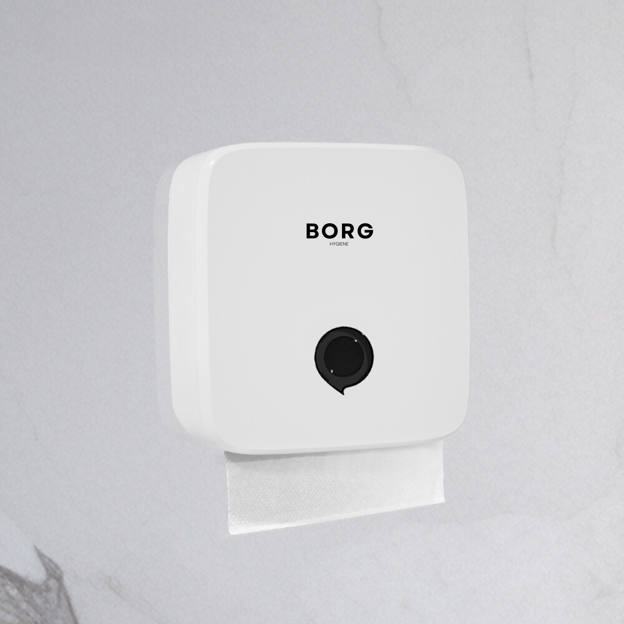 Dozownik do ręczników papierowych ZZ BORG RIVA biały 5 Dozownik do ręczników papierowych ZZ BORG RIVA biały - obrazek 5