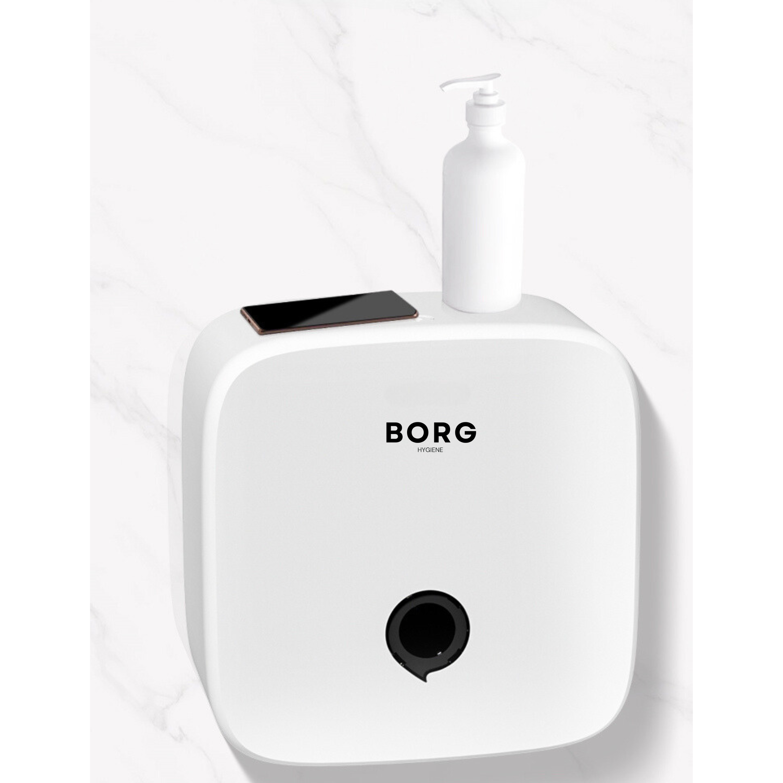 Dozownik do ręczników papierowych ZZ BORG RIVA biały 4 Dozownik do ręczników papierowych ZZ BORG RIVA biały - obrazek 4